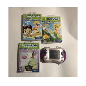 Leap Frog Leapster 2  Learning Game System with 3 games